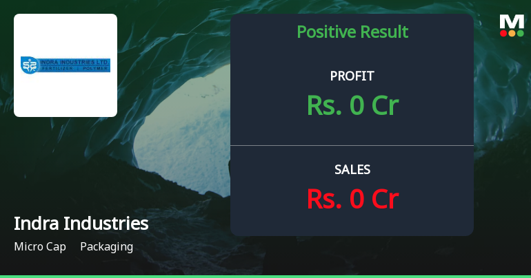 Indra Industries Shows Positive Financial Growth