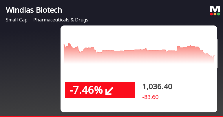 Windlas Biotech’s Stock Faces Decline, But Shows Potential for Growth in Pharmaceutical Industry