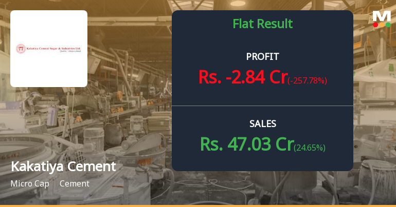 Kakatiya Cement's Q4 Financial Results Show Mixed Performance, with ...