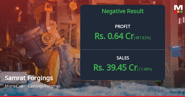 Samrat Forgings' Financial Results for Q1 2024 Show Concerning Trends ...