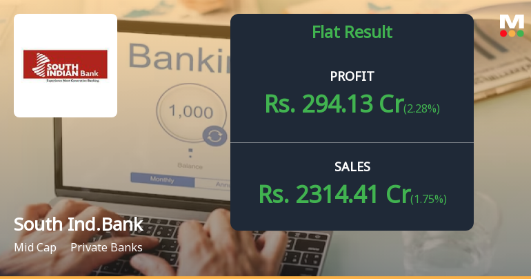 South Indian Bank's Q1 FY25 Financials Show Mixed Results, With ...