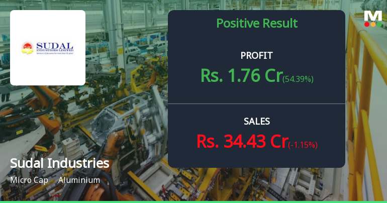 Sudal Industries Reports Positive Financial Results for Q...