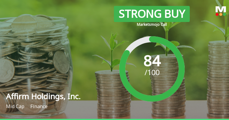 Affirm Holdings Adjusts Valuation Grade Amid Strong Financial Performance and Growth Metrics