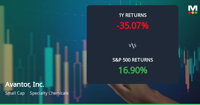 Avantor, Inc. Experiences Evaluation Revision Amidst Market Challenges and Volatility