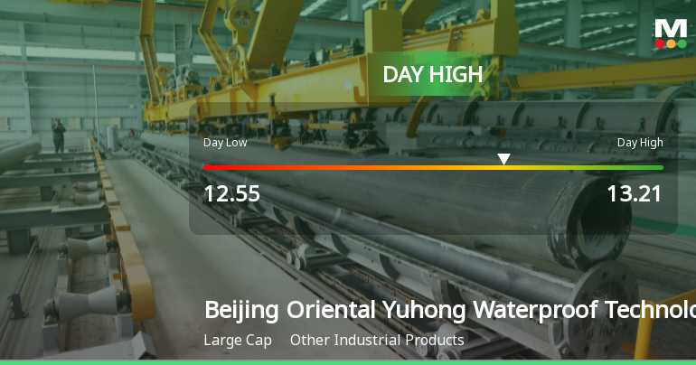 Beijing Oriental Yuhong Hits Day High with 4.68% Surge in Stock Price