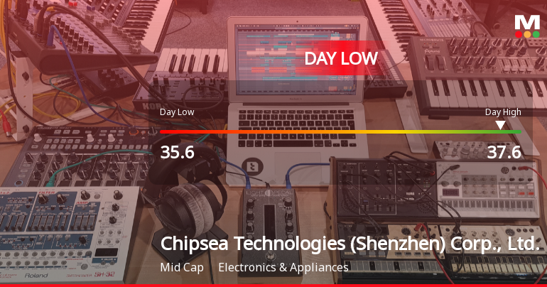 Chipsea Technologies Hits Day Low of CNY 35.60 Amid Price Pressure