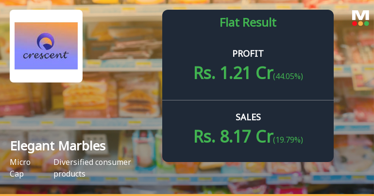 Elegant Marbles Q2 FY26: Sharp Profit Decline Amid Revenue Weakness