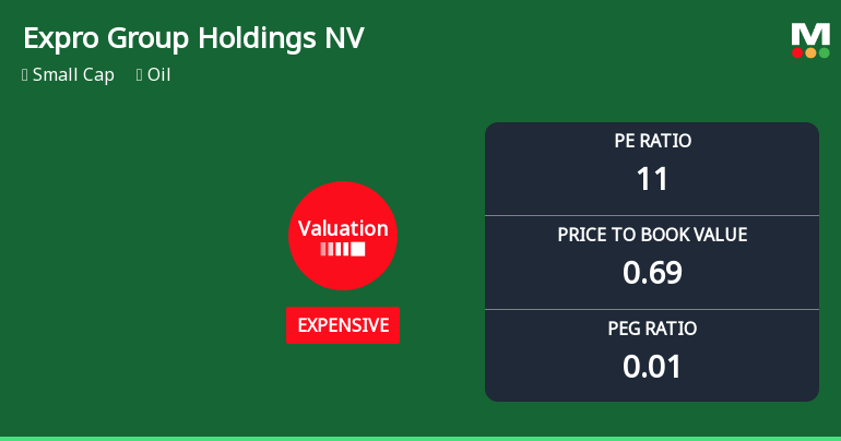 Expro Group Holdings NV Experiences Revision in Its Stock Evaluation Amid Market Dynamics
