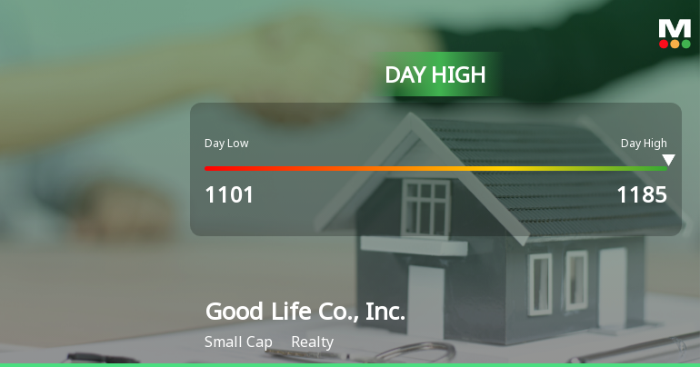 Good Life Co., Inc. Hits Day High with 18.15% Surge in Stock Price