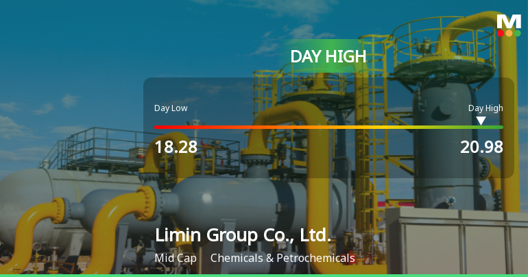 Limin Group Soars 15.36% to Intraday High Amid Strong Market Performance