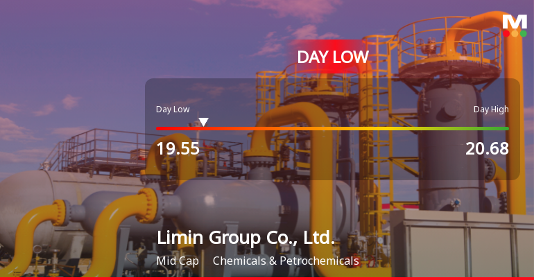 Limin Group Stock Hits Day Low of CNY 19.55 Amid Price Pressure