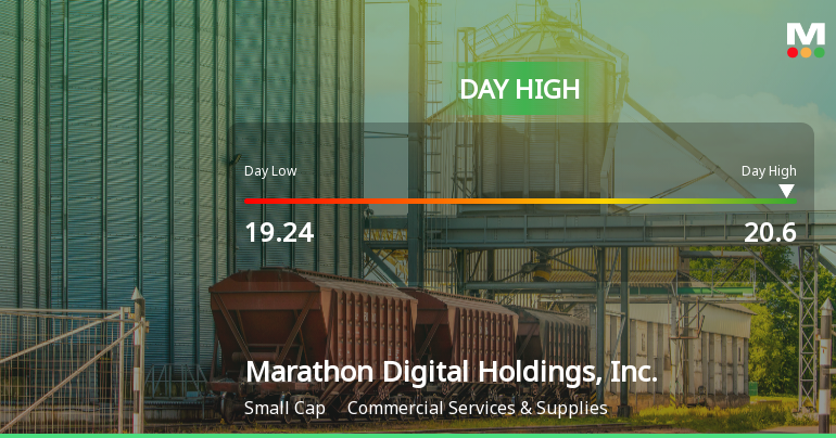 Marathon Digital Hits Day High with 9.3% Surge in Stock Price