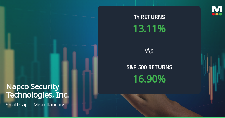 Napco Security Technologies, Inc. Experiences Revision in Stock Evaluation Amid Strong Market Performance