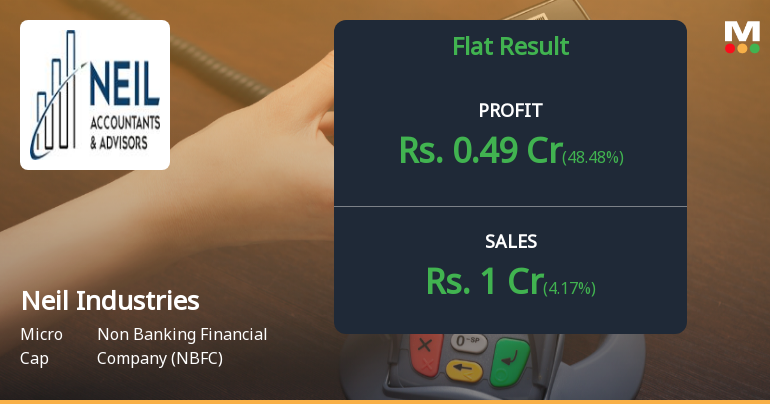 Neil Industries Q2 FY26: Profit Surge Masks Underlying Weakness as Stock Plunges 49%