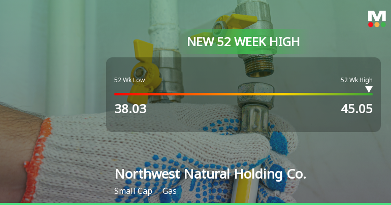 Northwest Natural Holding Co. Hits New 52-Week High at $45.05