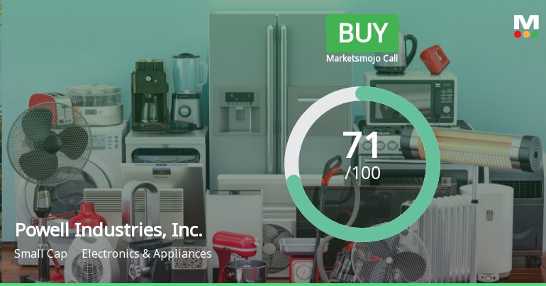 Powell Industries Receives Favorable Valuation Adjustment Amid Strong Financial Performance
