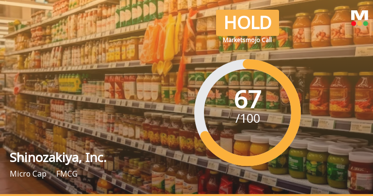 Shinozakiya, Inc. Faces Valuation Shift Amid Mixed Financial Performance Indicators