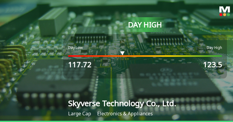 Skyverse Technology Hits Day High with Strong 3.33% Intraday Surge