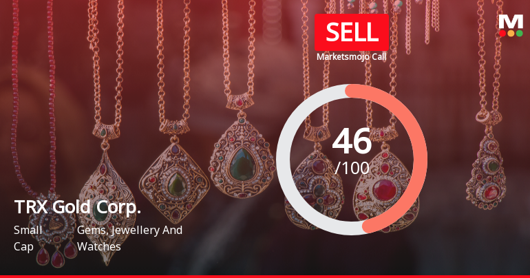 TRX Gold Corp. Adjusts Valuation Amid Mixed Technical Indicators and Cost Pressures