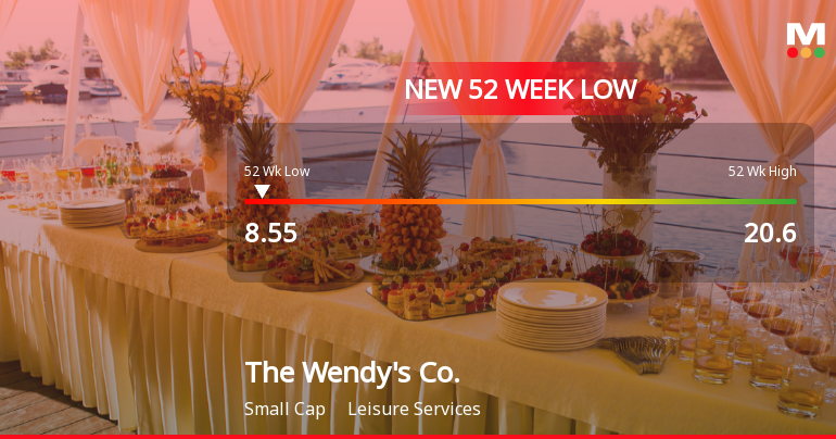 The Wendy's Co. Stock Plummets to New 52-Week Low at $8.54