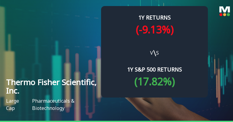 Thermo Fisher Scientific Experiences Evaluation Revision Amid Fluctuating Market Indicators