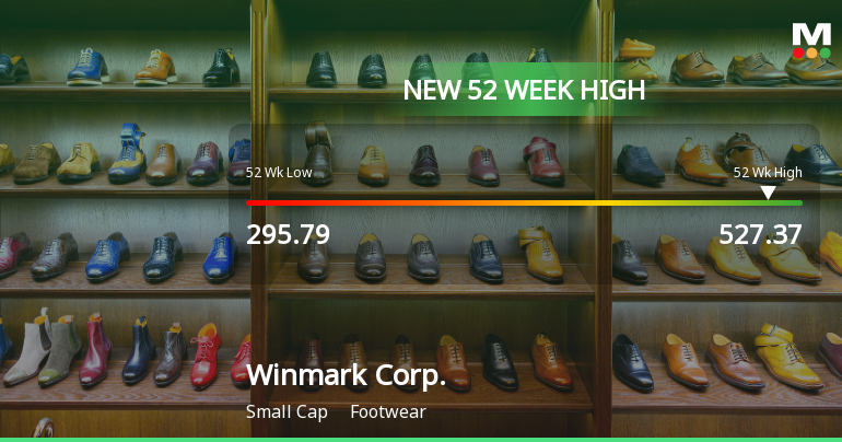 Winmark Corp. Hits New 52-Week High of $527.37, Showcasing Strong Growth
