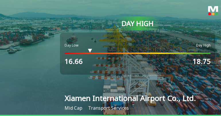 Xiamen International Airport Stock Soars to Day High with 6.38% Gain