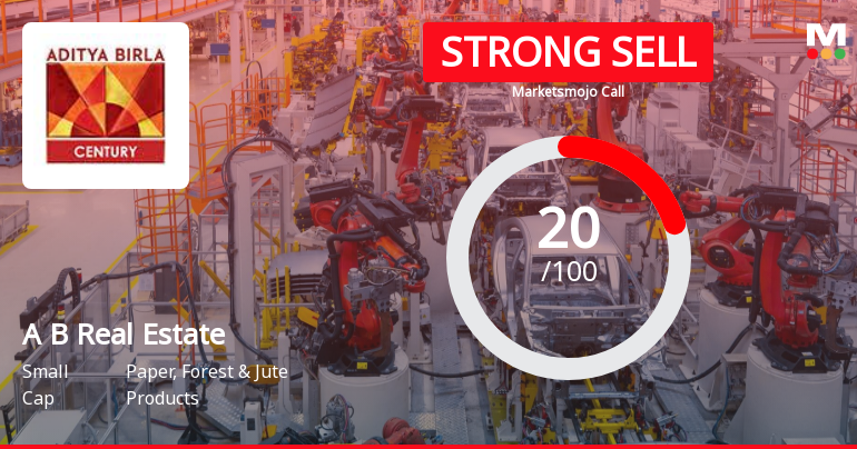 A B Real Estate Sees Revision in Market Assessment Amid Challenging Financials