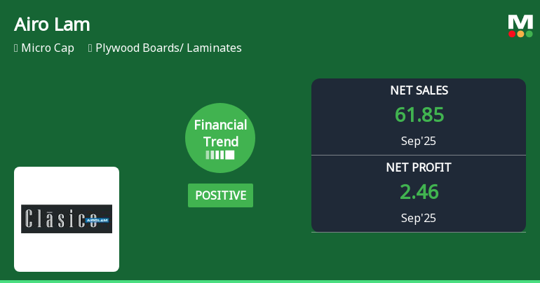 Airo Lam Shows Strong Financial Performance Amid Rising Interest Expenses and Capital Efficiency Concerns