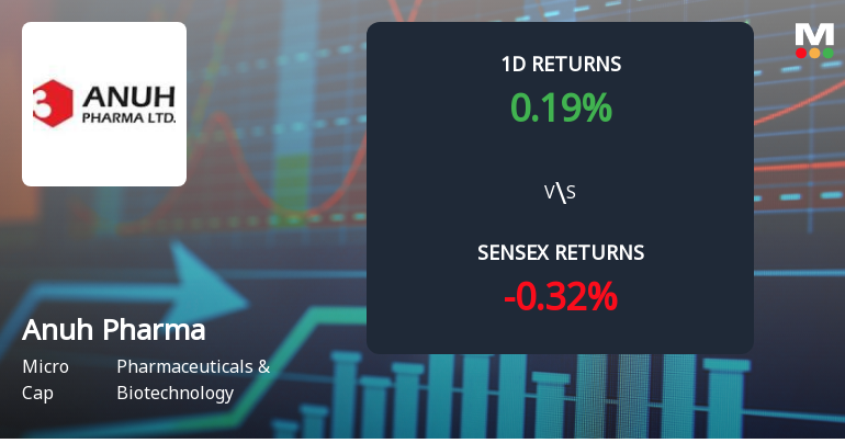 Anuh Pharma Faces Significant Selling Pressure with 27.42% Year-to-Date Loss Amid Poor Performance