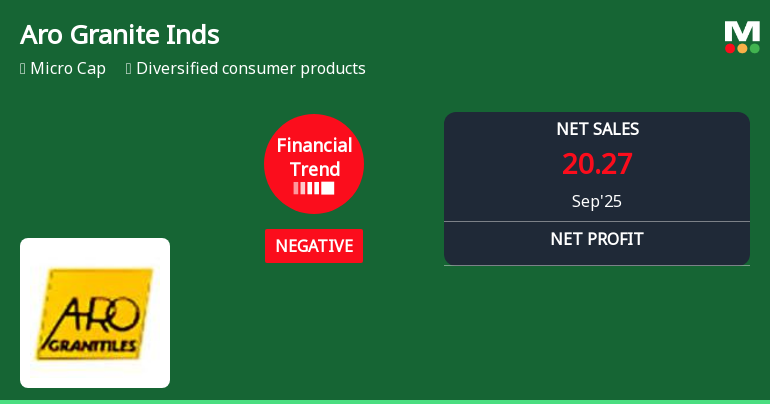 Aro Granite Industries Faces Financial Challenges Amidst Cash Reserves and Debt Management Efforts