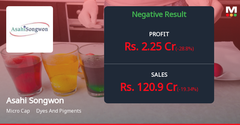 Asahi Songwon Colors Q2 FY26: Margin Pressures Mount as Profitability Slumps 41%