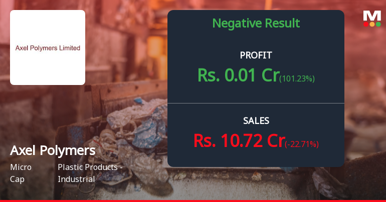 Axel Polymers Q2 FY26: Profit Margins Collapse Amid Persistent Revenue Decline