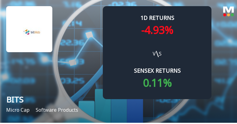 BITS Ltd Faces Intense Selling Pressure Amid Consecutive Losses and Lower Circuit