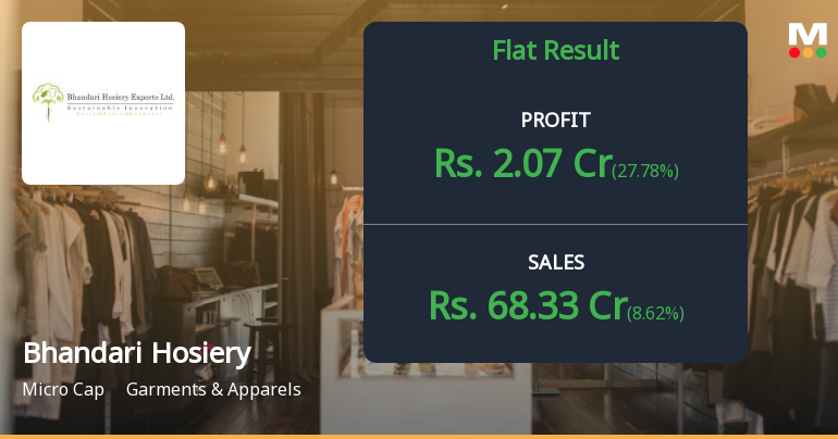 Bhandari Hosiery Q2 FY26: Marginal Growth Masks Deeper Concerns