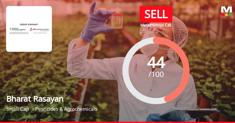 Bharat Rasayan Sees Revision in Market Evaluation Amidst Challenging Financial Trends