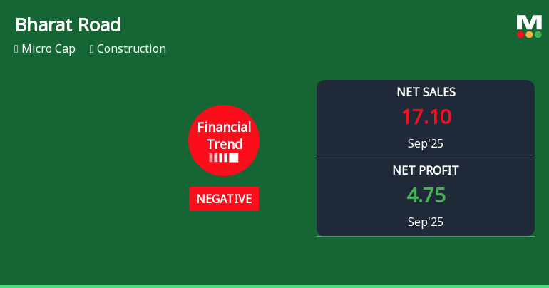 Bharat Road Network Quarterly Financial Trend Analysis and Market Performance