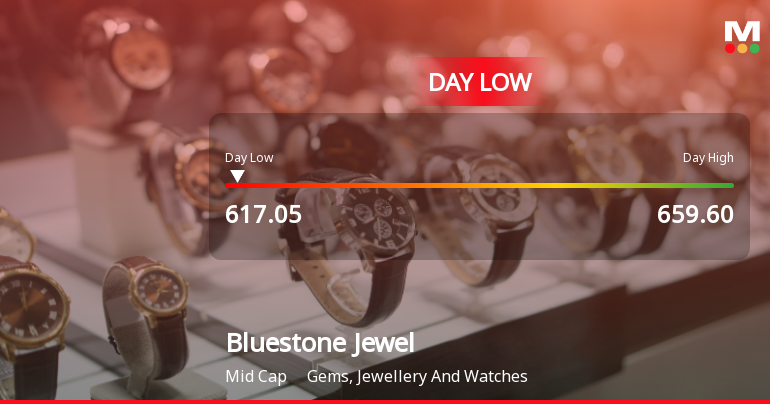 Bluestone Jewellery Hits Day Low Amid Price Pressure, Drops to Rs 617.15