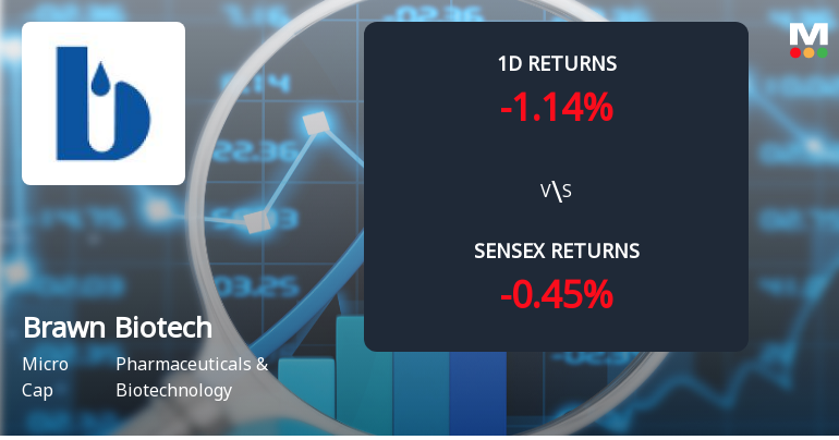 Brawn Biotech Sees Extraordinary Buying Interest Amid Upper Circuit Scenario