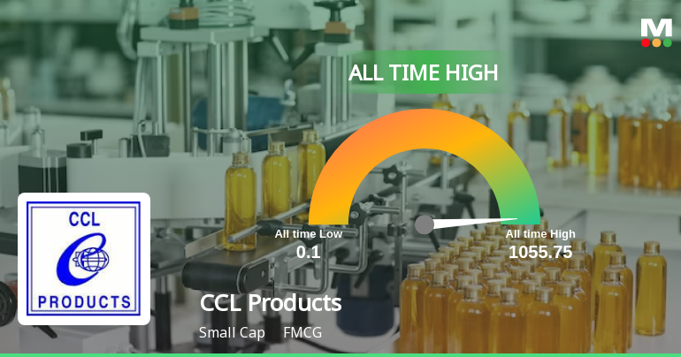 CCL Products Soars to All-Time High, Signaling Unmatched Market Strength