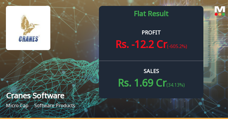 Cranes Software Q2 FY26: Losses Deepen as Revenue Remains Anaemic