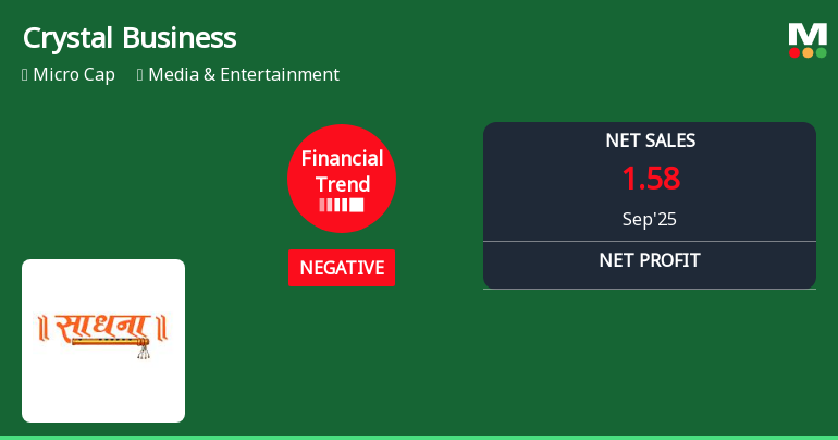 Crystal Business System Faces Financial Struggles Amid Market Challenges and Declining Profitability