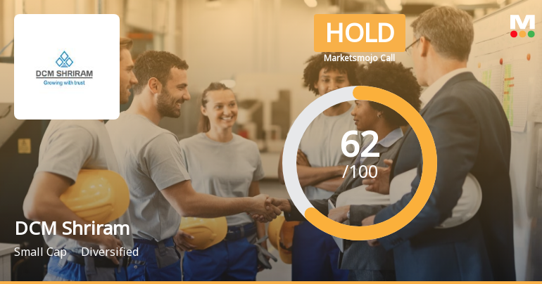 DCM Shriram’s Evaluation Revised Amid Mixed Financial and Market Signals