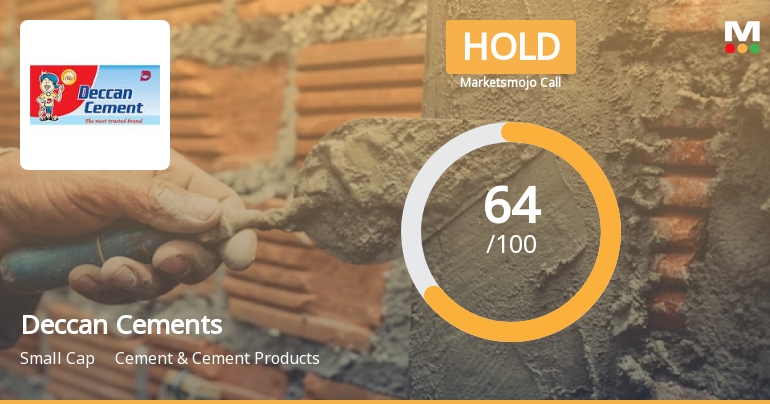 Deccan Cements Sees Revision in Market Evaluation Amid Mixed Financial Signals