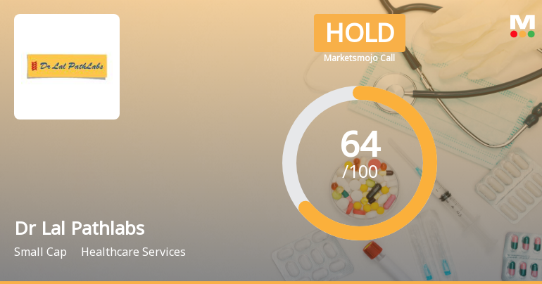 Dr Lal Pathlabs Sees Revision in Market Evaluation Amid Mixed Financial Signals