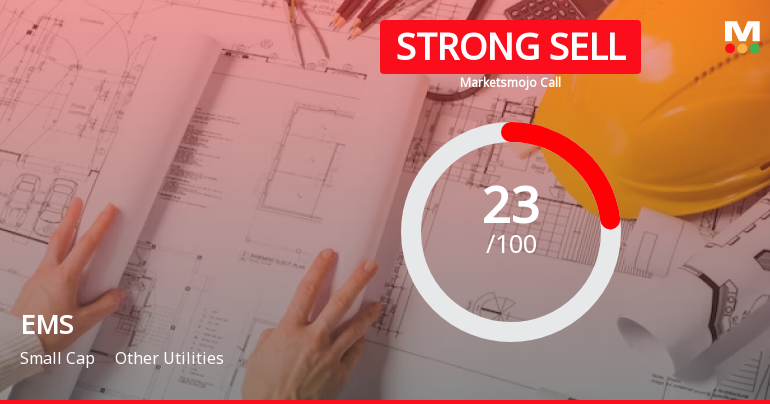 EMS Stock Evaluation Revised Amidst Weak Financial Trends and Market Performance