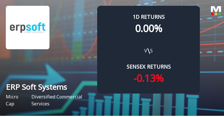 ERP Soft Systems Faces Intense Selling Pressure Amid Consecutive Losses