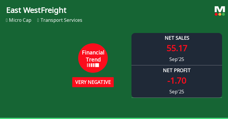 East West Freight Carriers Financial Trend Shows Marked Shift in Q3 2025 Performance