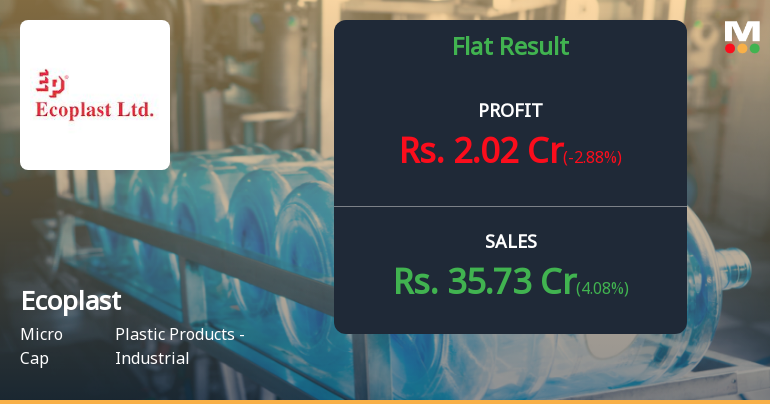 Ecoplast Q2 FY26: Margin Pressures Overshadow Revenue Growth
