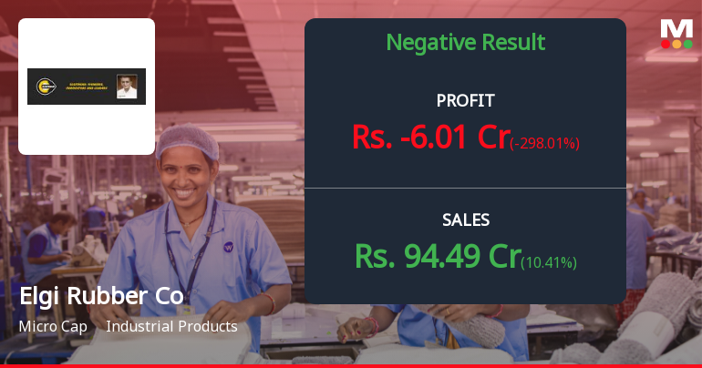 Elgi Rubber Company Q2 FY26: Mounting Losses Deepen as Operational Challenges Persist